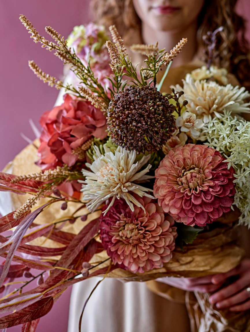 Chrysantemum Tige, Rose, Fleurs artificielles