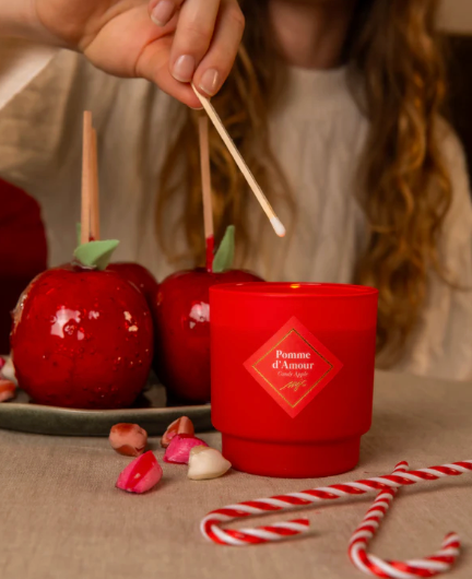 Bougie Pomme d'Amour 180GR avec ou sans bijoux