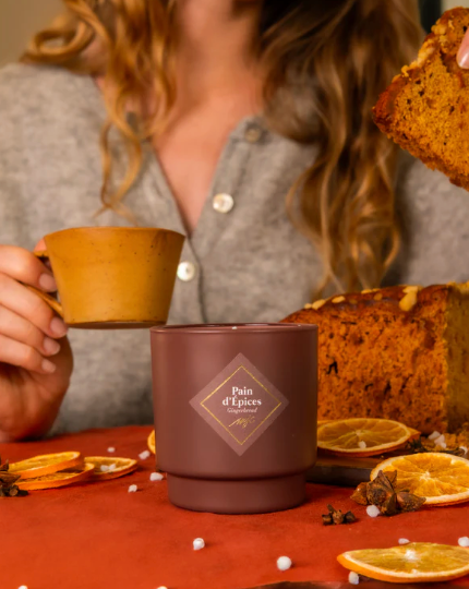 Bougie Pain d'Épices 180GR Avec ou sans bijoux