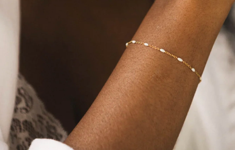 Bougies bijoux bracelet perles