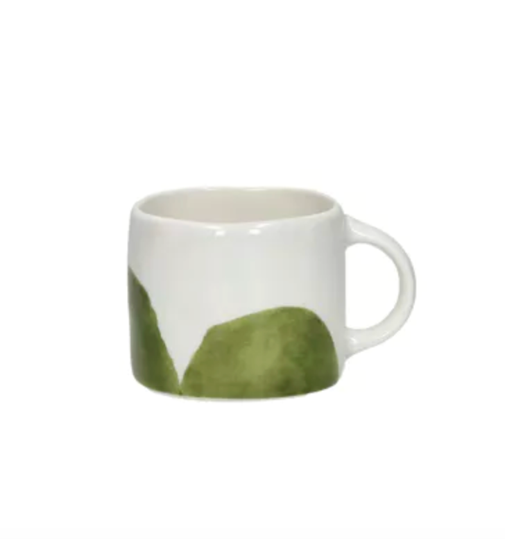 LABO - tasse à expresso 11,5 CL - porcelaine - L 9,2 x W 7 x H 6 cm