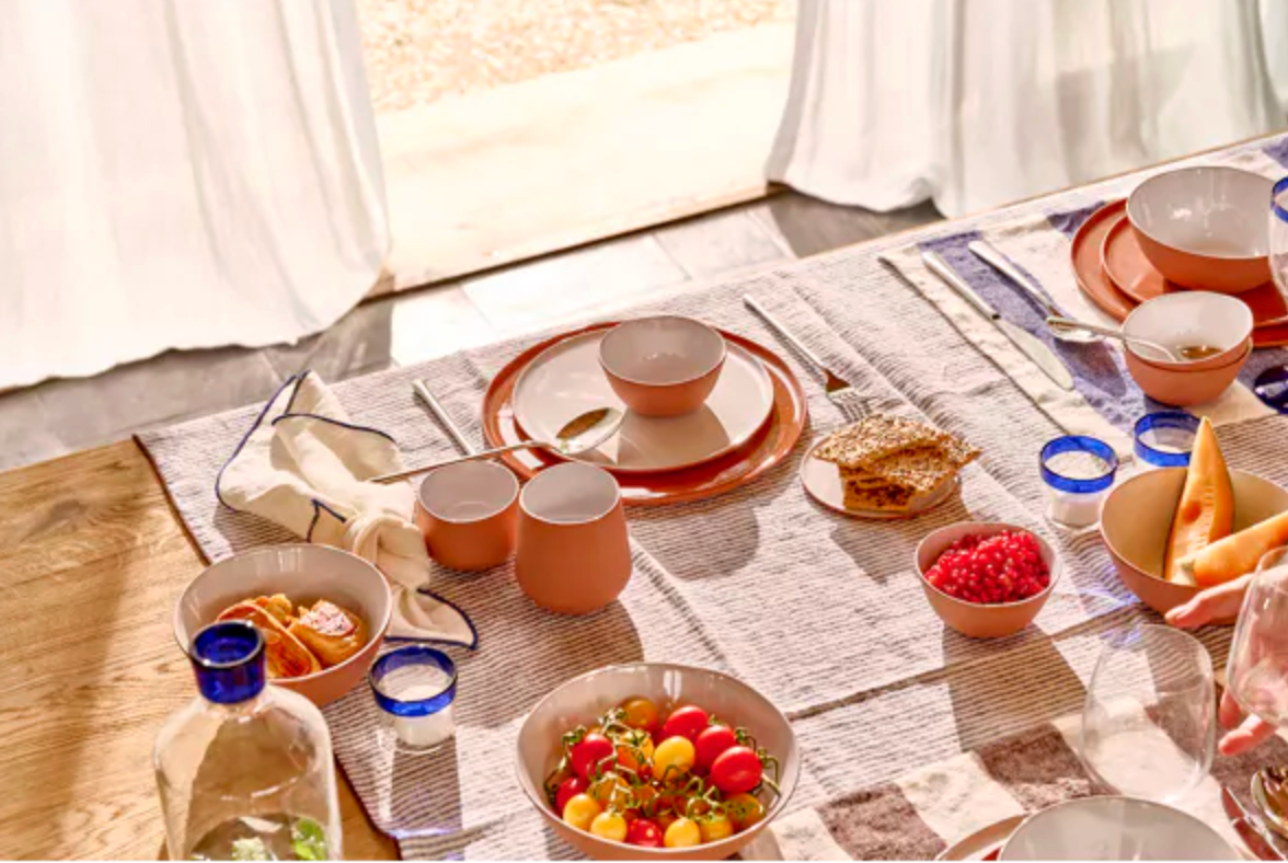 MARIAGE - assiette apéritif - porcelaine - DIA 12,3 x H 0,6 cm - blanc