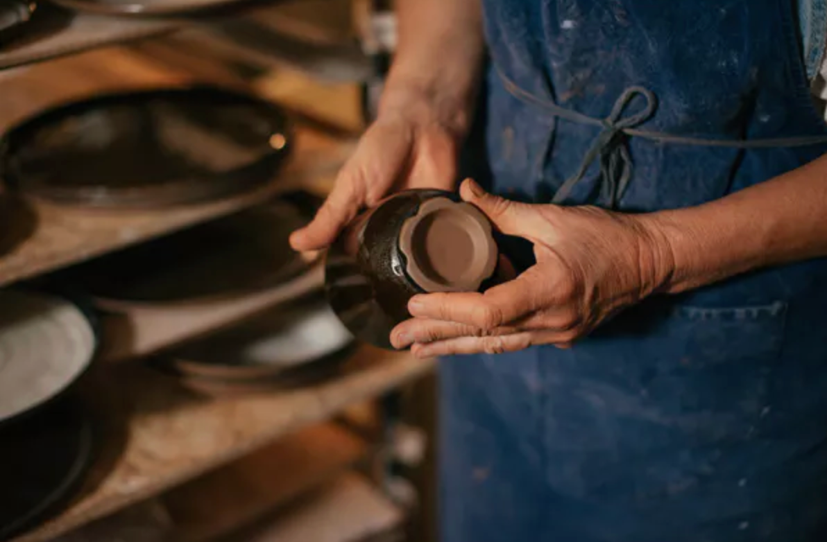 CYCLE - gobelet 36 CL - grès - DIA 9,5 x H 10 cm - mix de couleurs