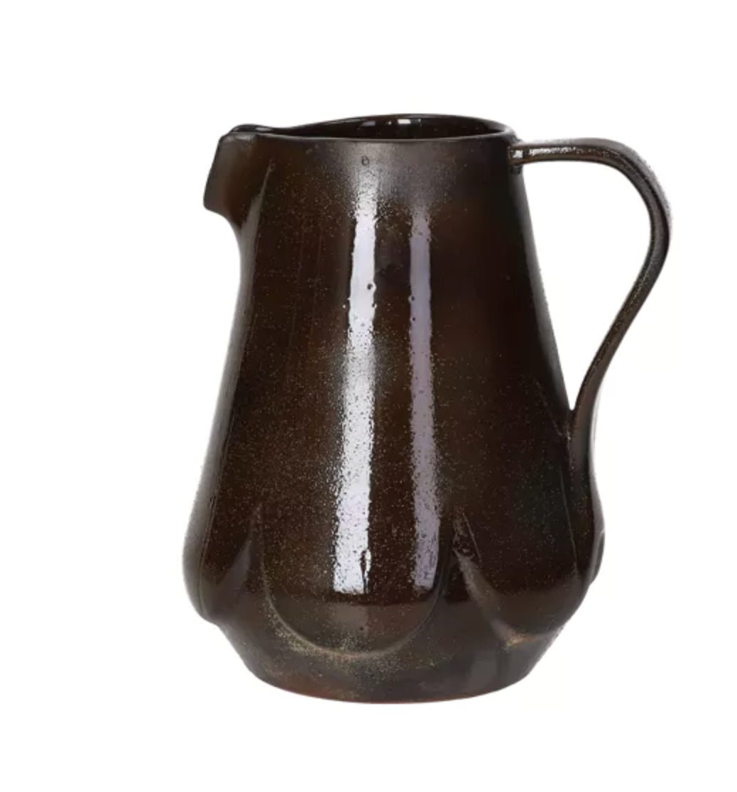 CYCLE - pichet - grès - L 13,5 x W 9,2 x H 21,8 cm - mix de couleurs