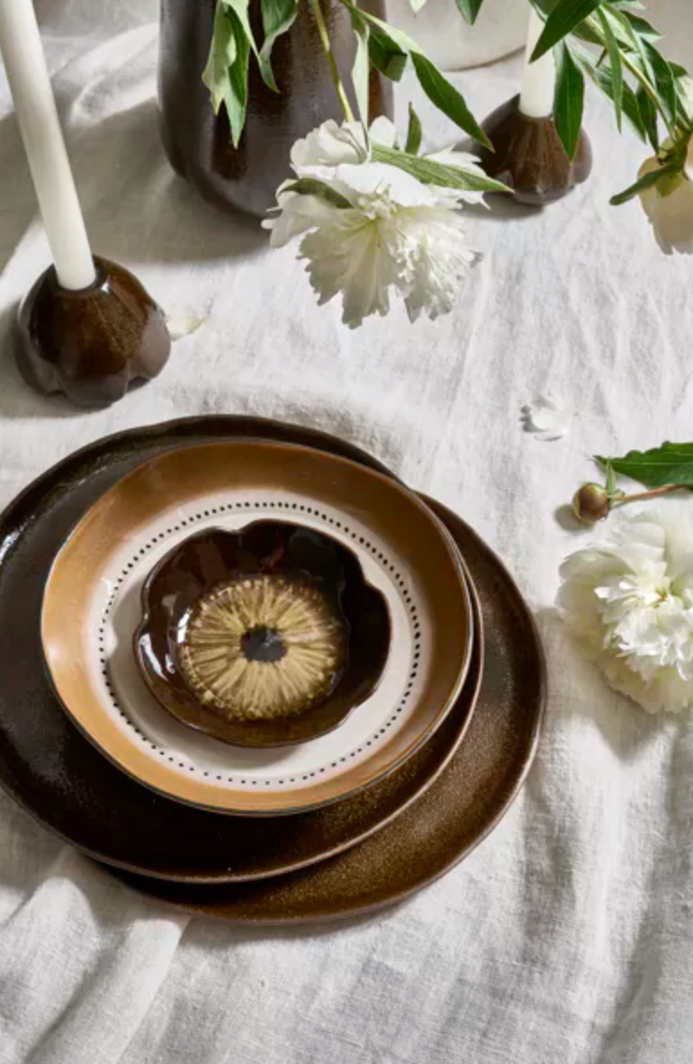 CYCLE - bol à céréales - grès - DIA 16 x H 3,5 cm - mix de couleurs