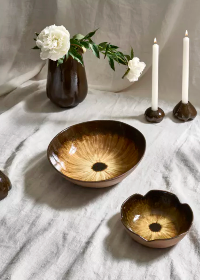 CYCLE - bol à céréales - grès - DIA 16 x H 3,5 cm - mix de couleurs