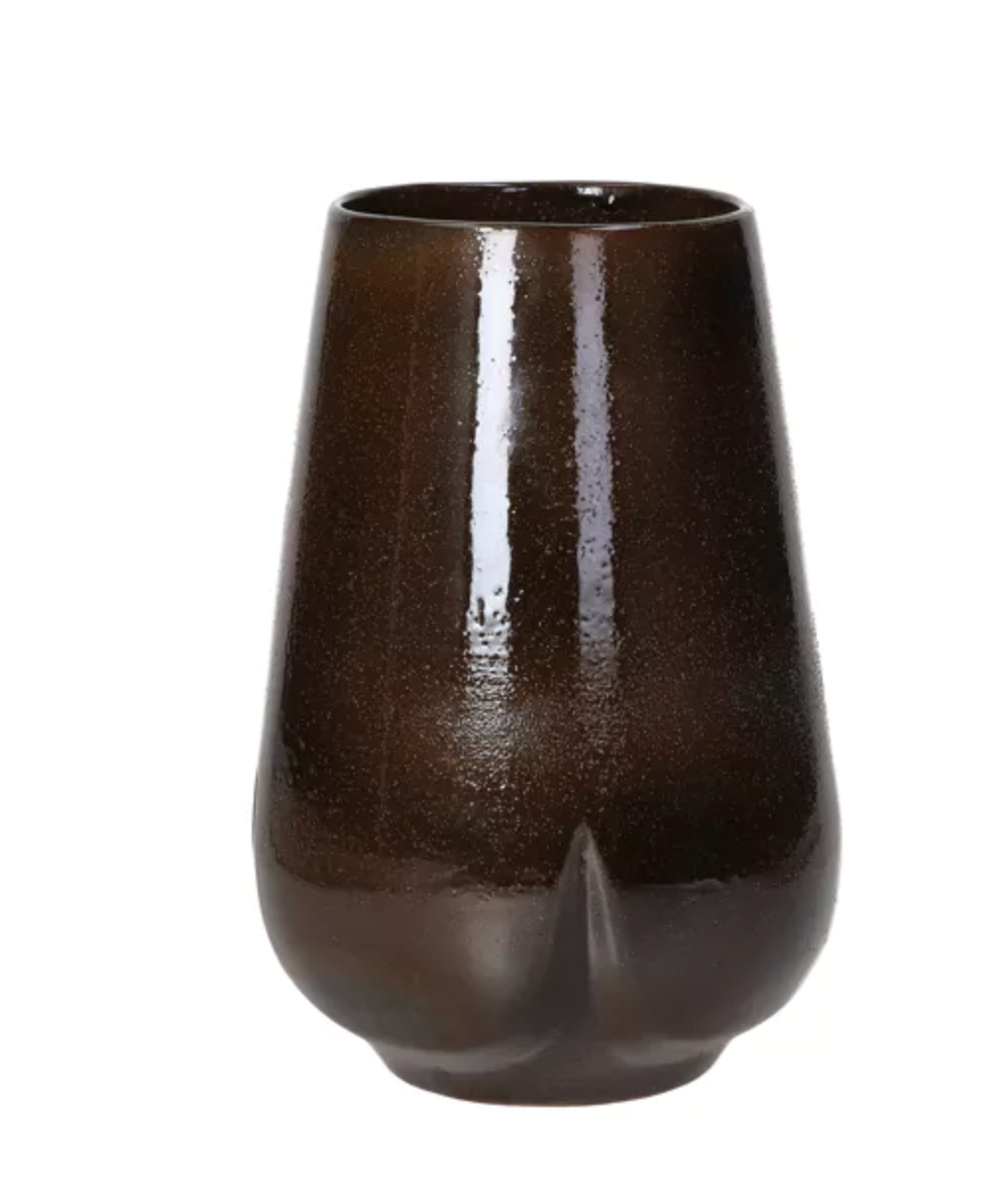 CYCLE - vase - grès - DIA 10,5 x H 23 cm - mix de couleurs