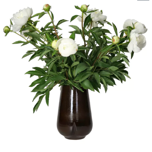 CYCLE - vase - grès - DIA 10,5 x H 23 cm - mix de couleurs