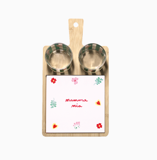 Service planche mamma mia L31 P17 H1cm