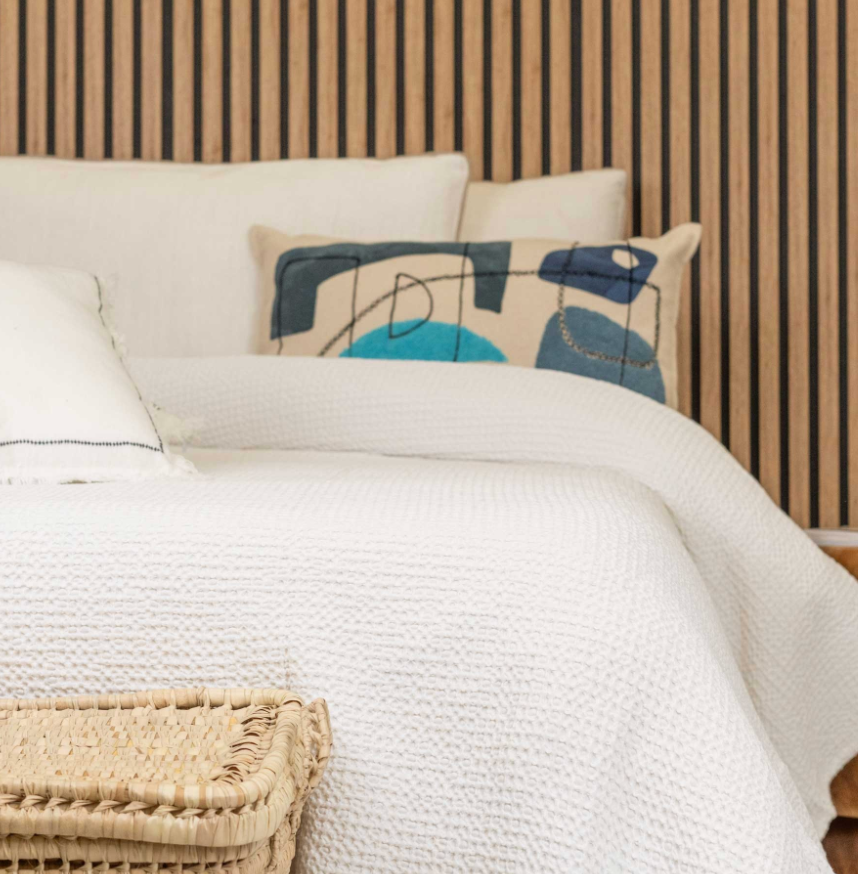 Plaid Cosmopolitan 130X170 ECRU