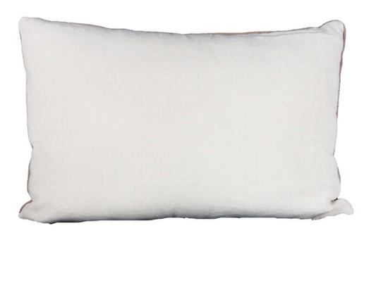 Coussin Lino 330 40x60 blanc