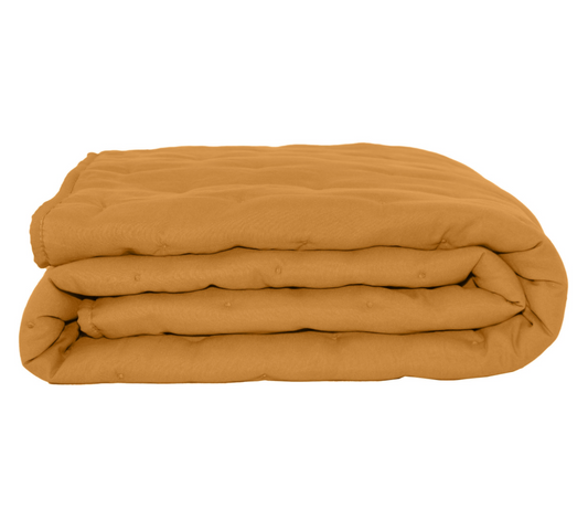 Plaid Palazzo 130x170 jaune moutarde