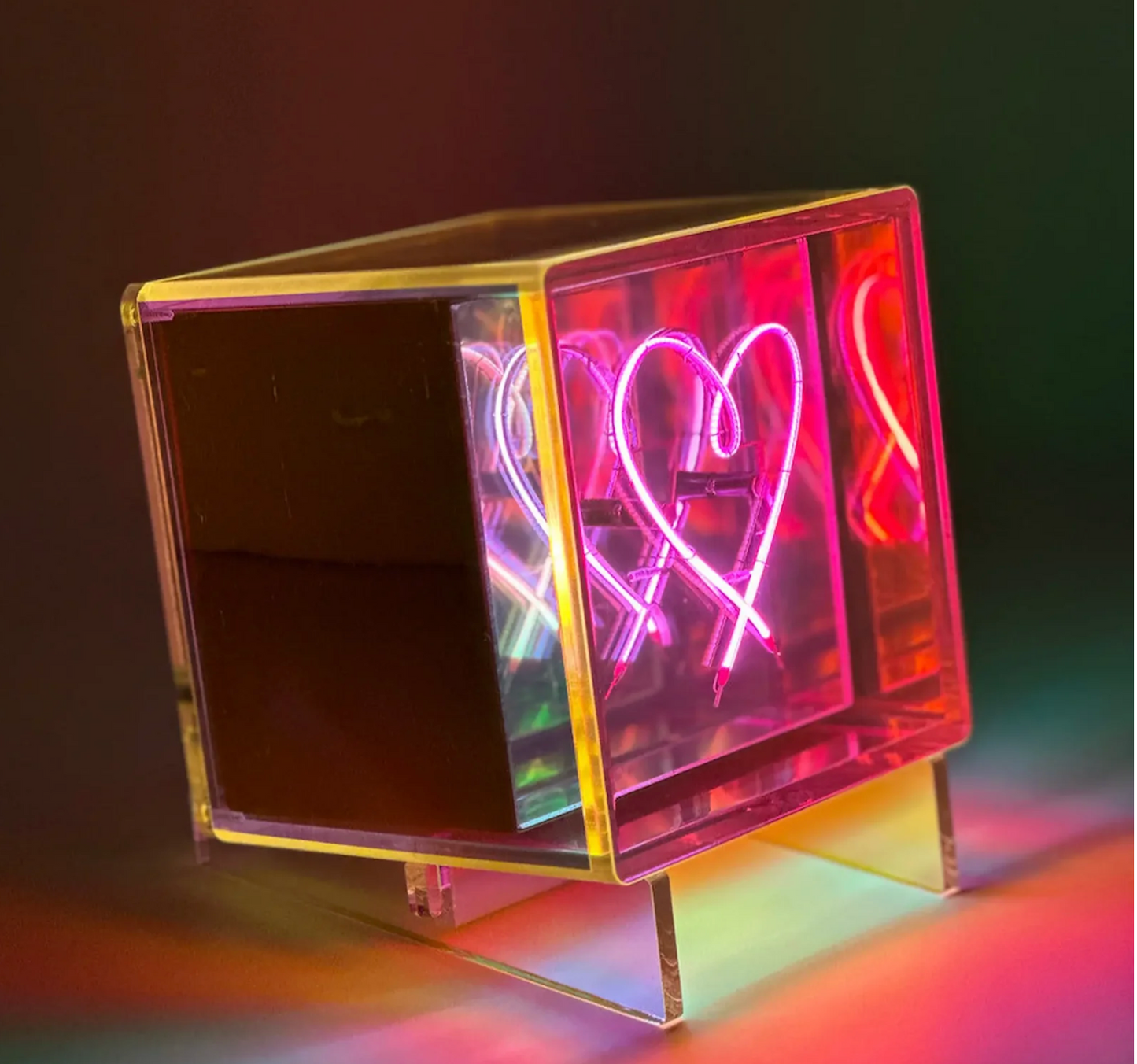 Cube   lumineux   -   HEART