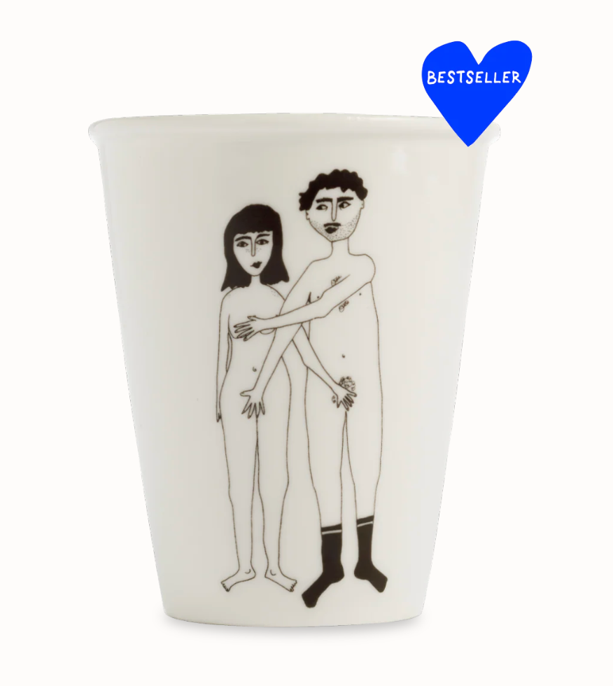 Cup naked couple
