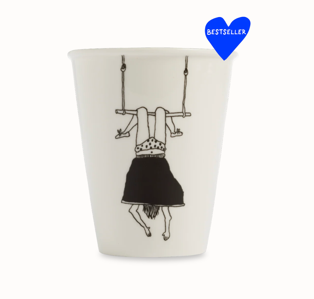 Cup trapeze girl