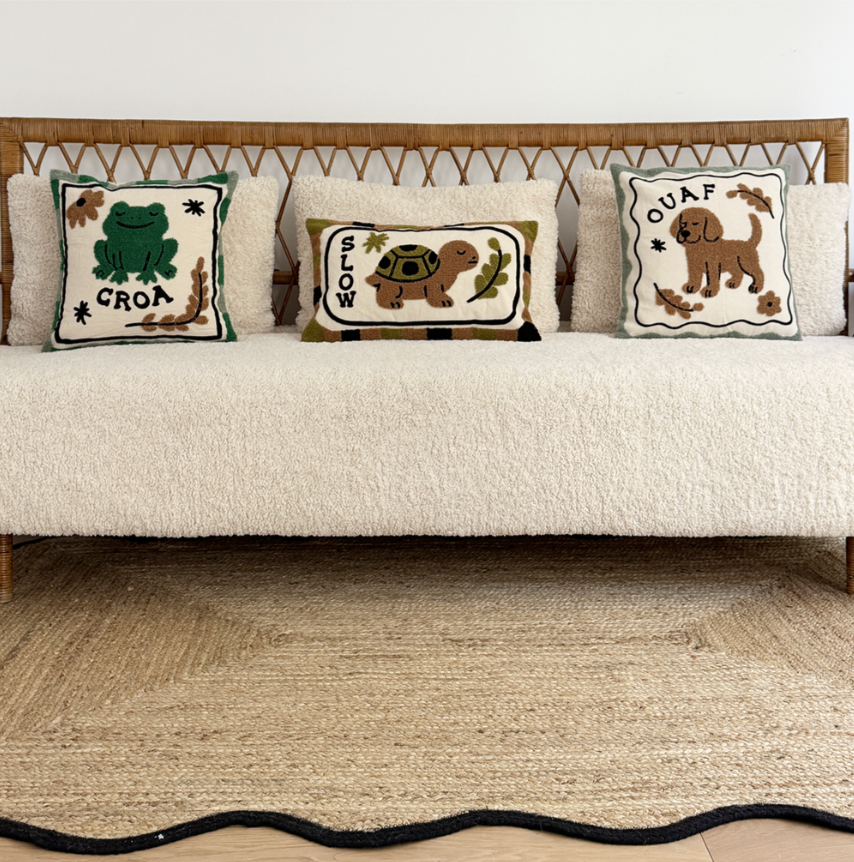 Coussin Influence tortu 30x50cm