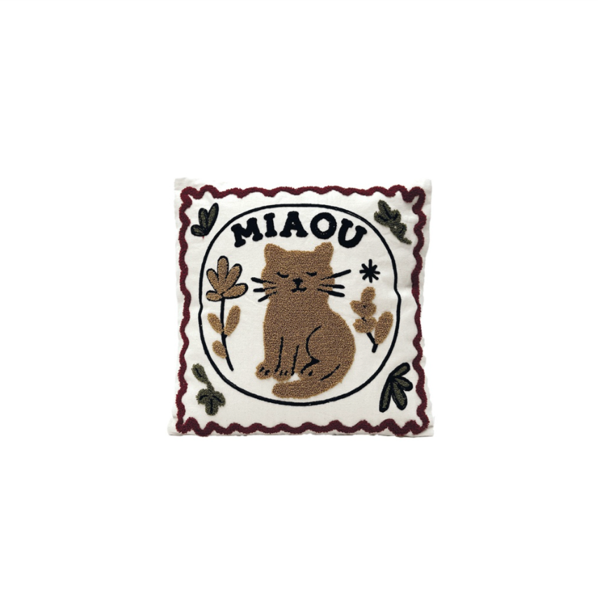 Coussin Influence chat 40x40cm
