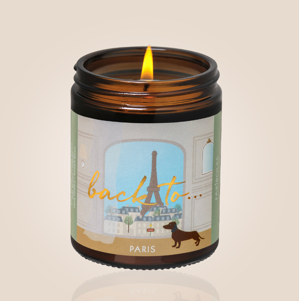 Bougie Back To Paris 140g