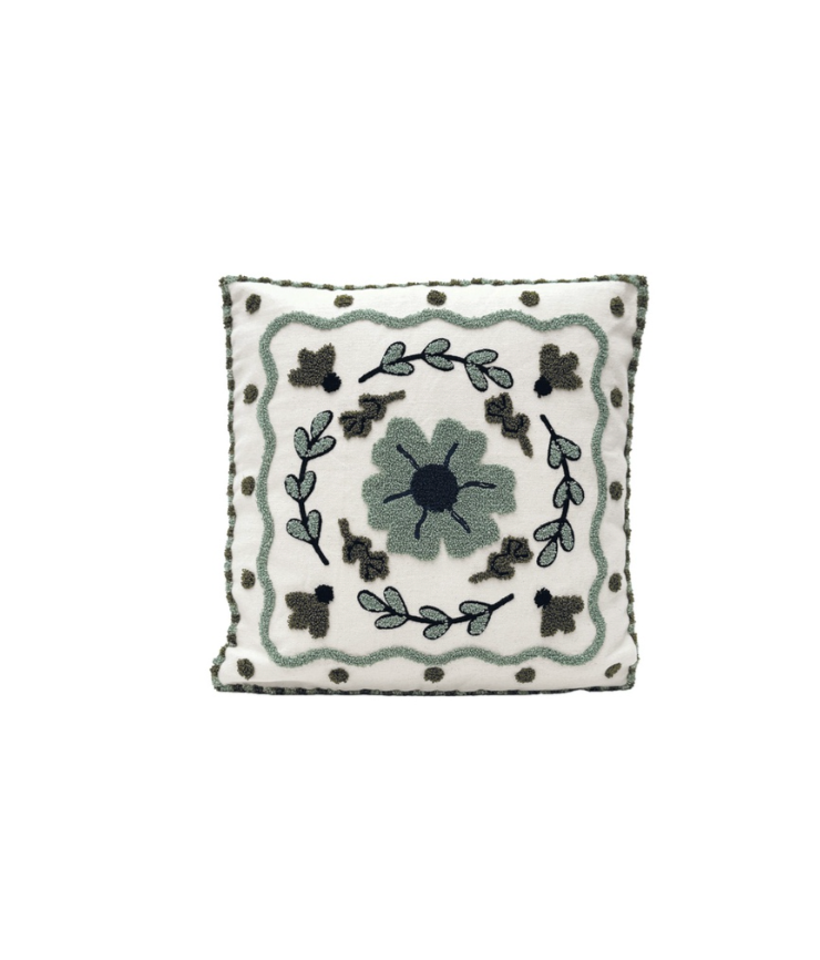 Coussin Influence fleur 40x40cm
