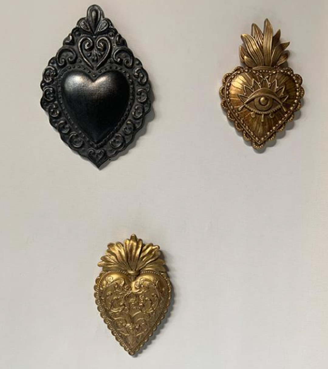 DECO MURALE EX VOTO NOIR 10,7X15,2CM
