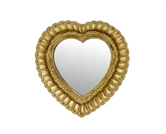 MINI MIROIR COEUR 11,1X11,3CM