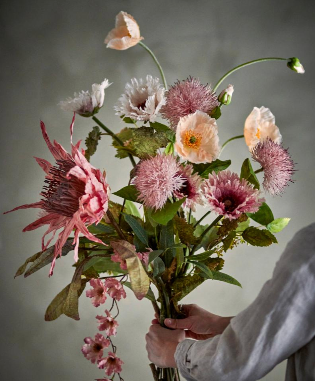Dust Bouquet, Rose, Fleurs artificielles
