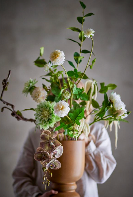 Rise Bouquet, Blanc, Fleurs artificielles