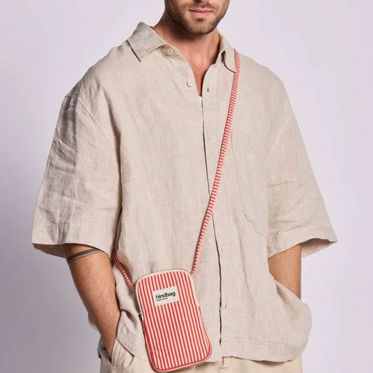 Housse téléphone Bill Rayures rouge