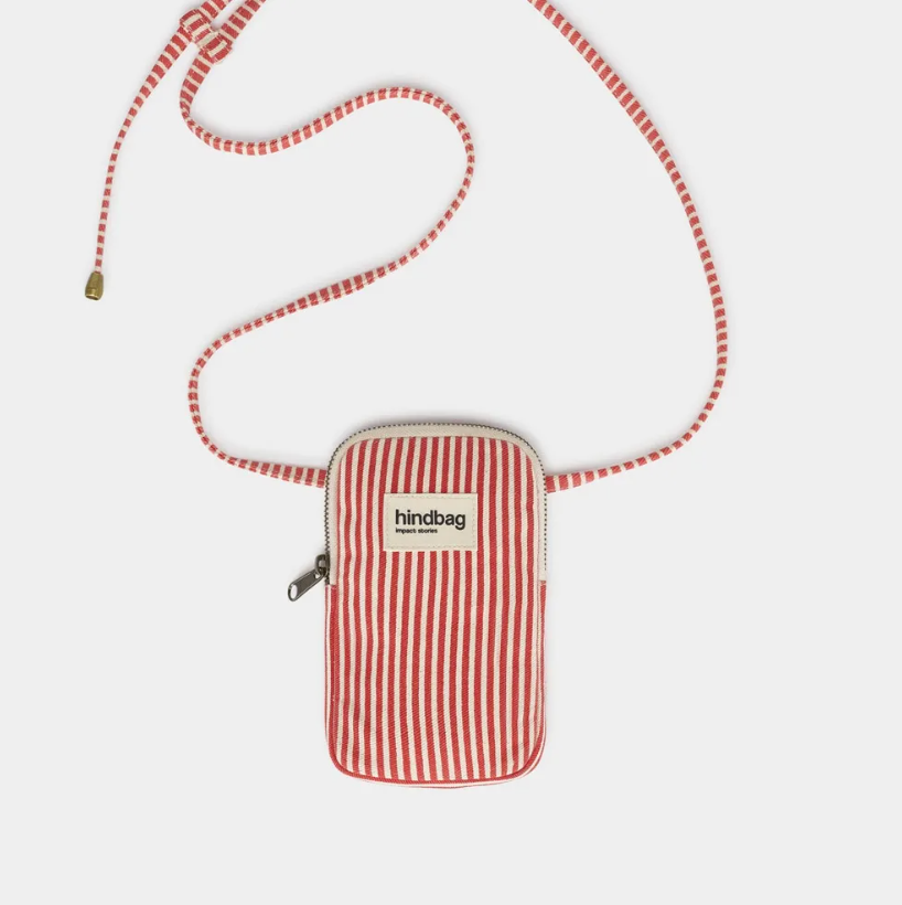 Housse téléphone Bill Rayures rouge