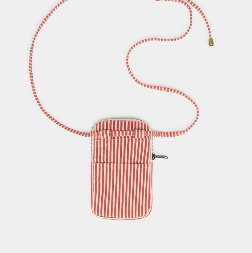 Housse téléphone Bill Rayures rouge