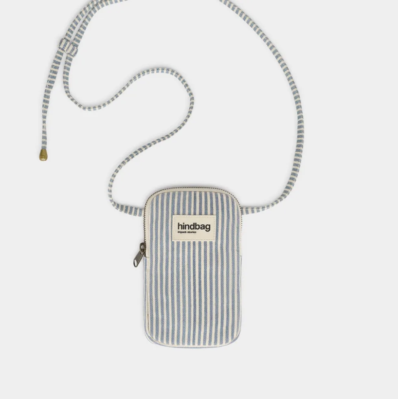 Housse téléphone Bill Rayures bleu