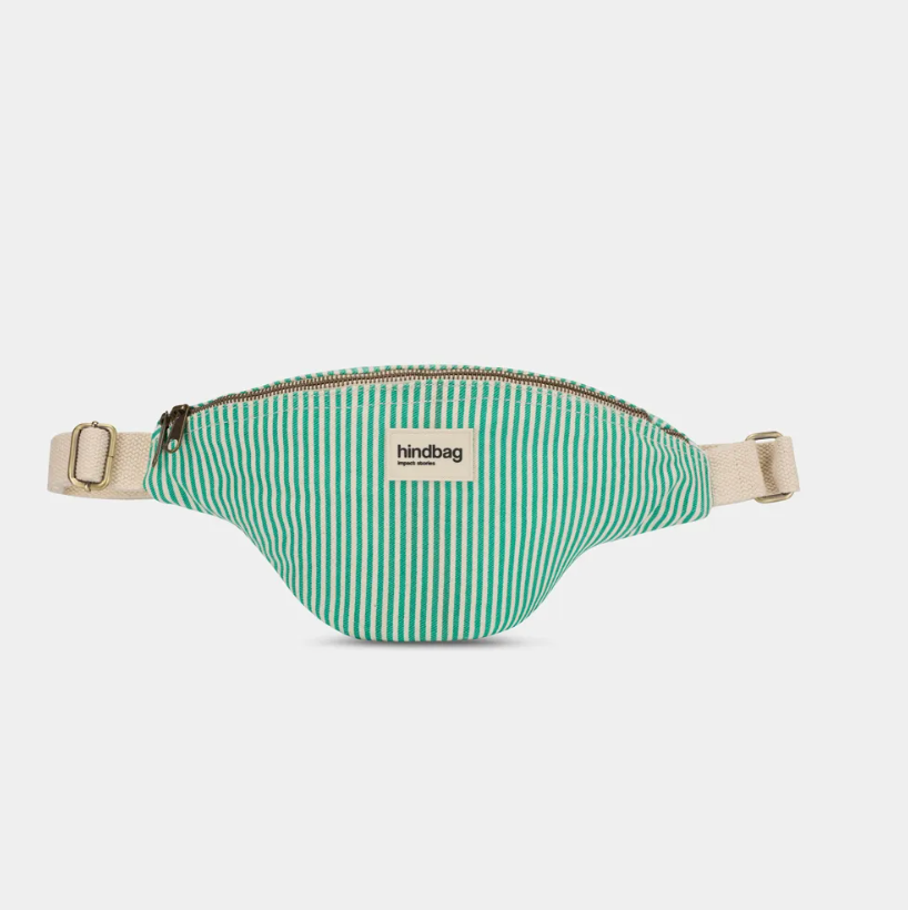 Sac banane Olivia Rayures vert