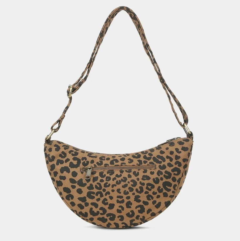 Sac Banane Andrea Léopard cannelle