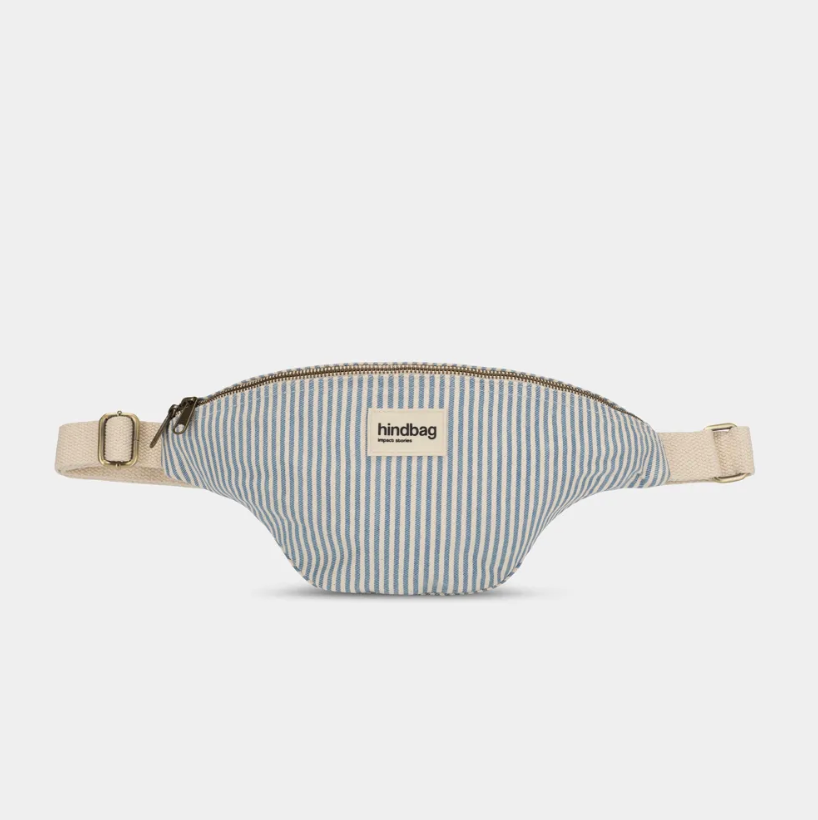 Sac banane Olivia Rayures bleu