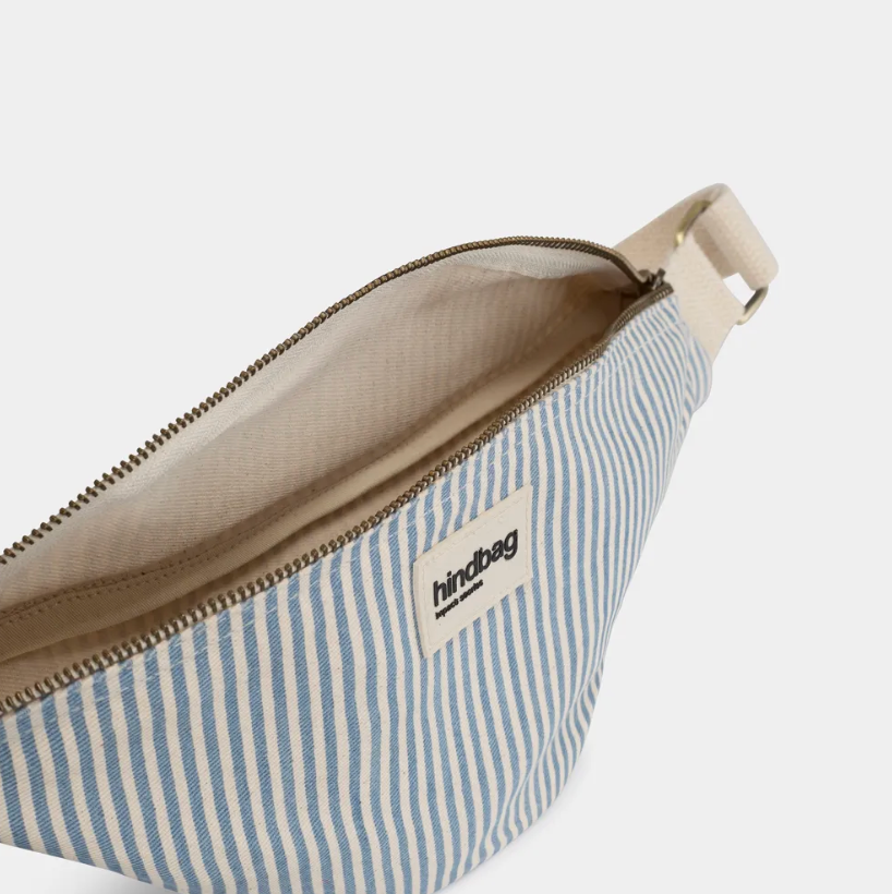 Sac banane Olivia Rayures bleu