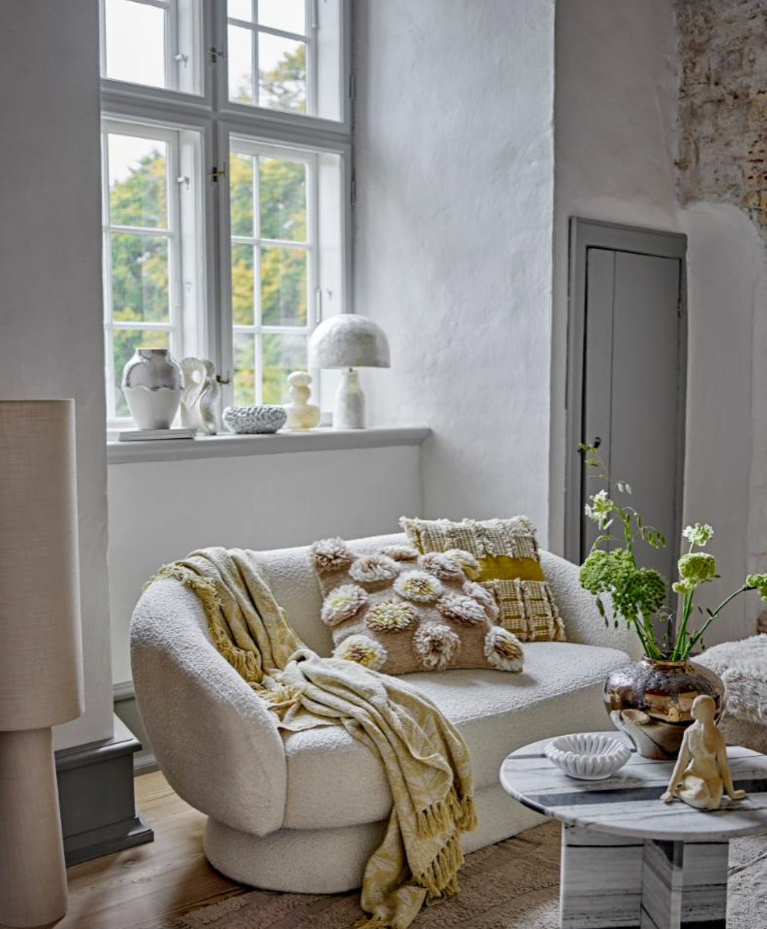 Somma Coussin, Nature, Laine