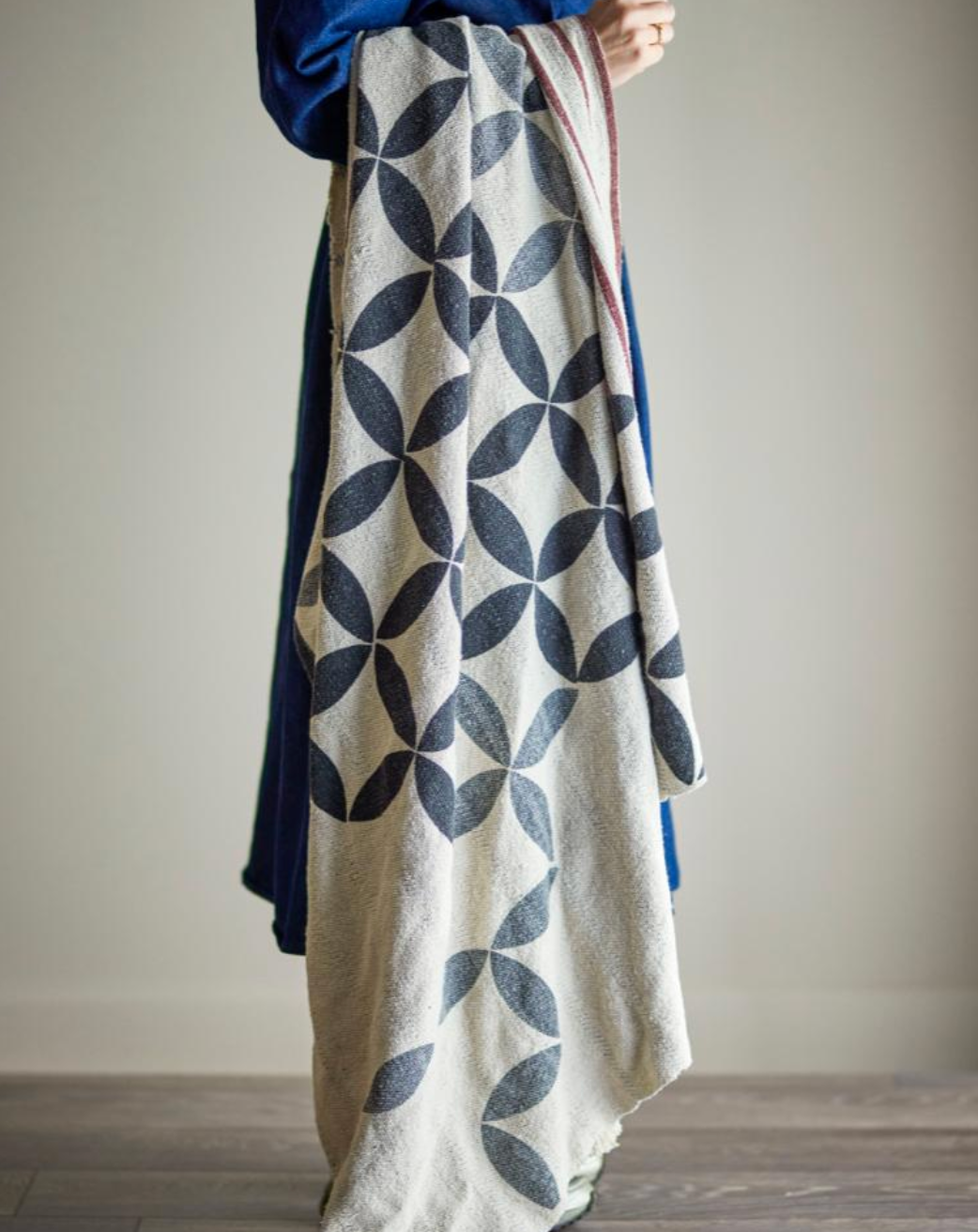 Forma Plaid, Nature, Coton recyclé