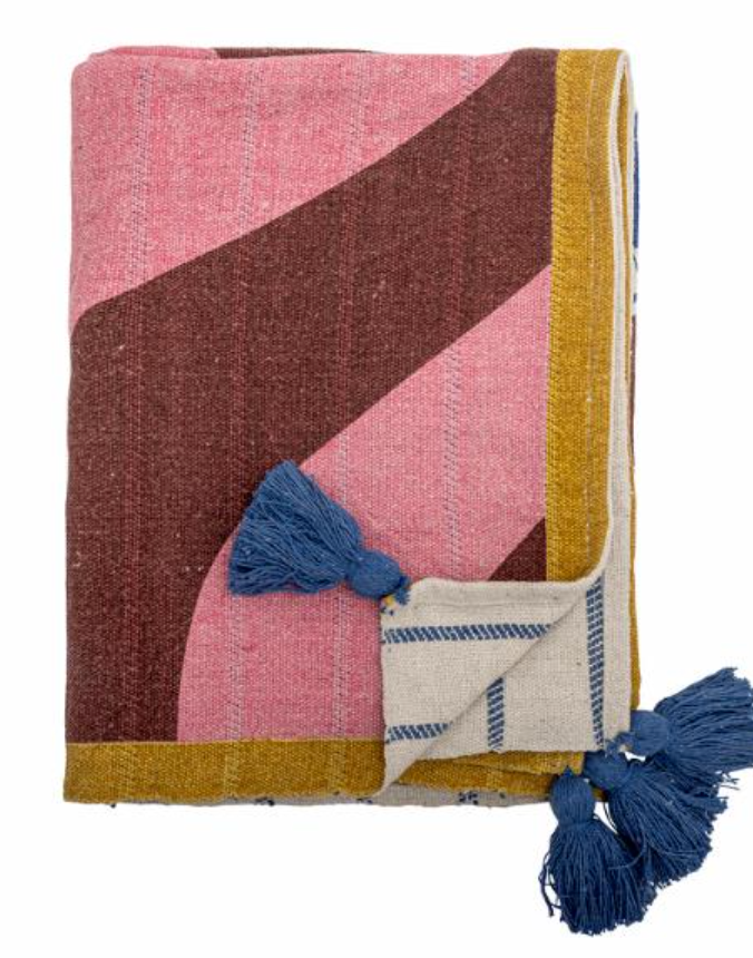 Remy Plaid, Multicolore, Coton recyclé