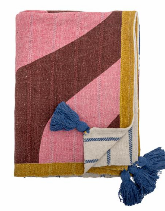 Remy Plaid, Multicolore, Coton recyclé