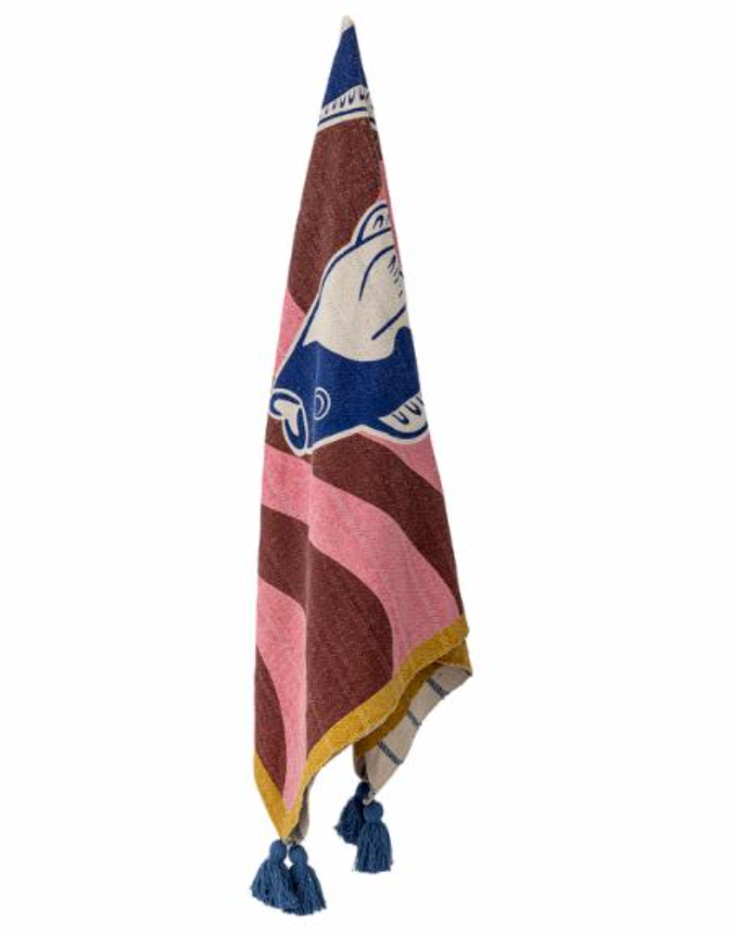 Remy Plaid, Multicolore, Coton recyclé