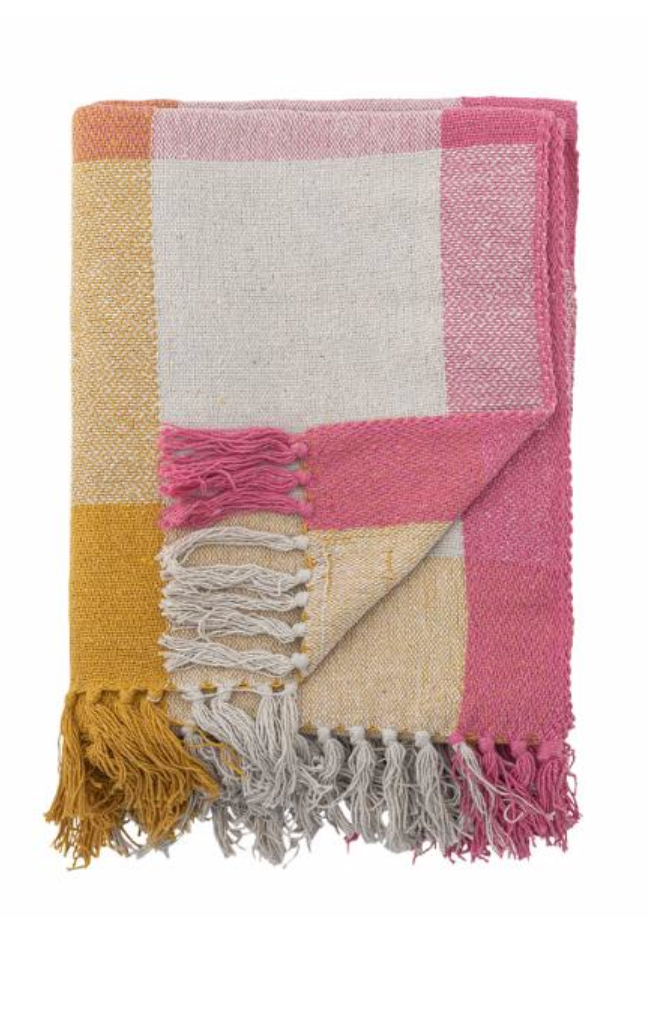 Hadley Plaid, Multicolore, Coton recyclé