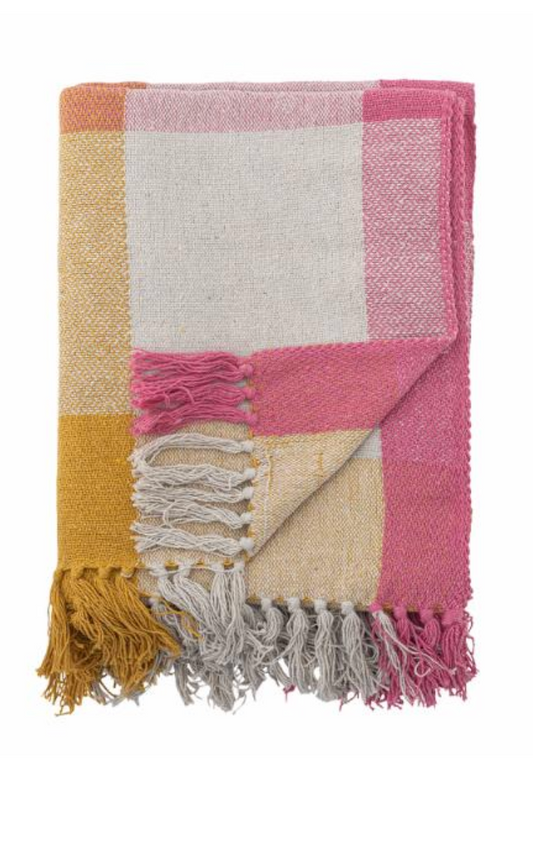 Hadley Plaid, Multicolore, Coton recyclé