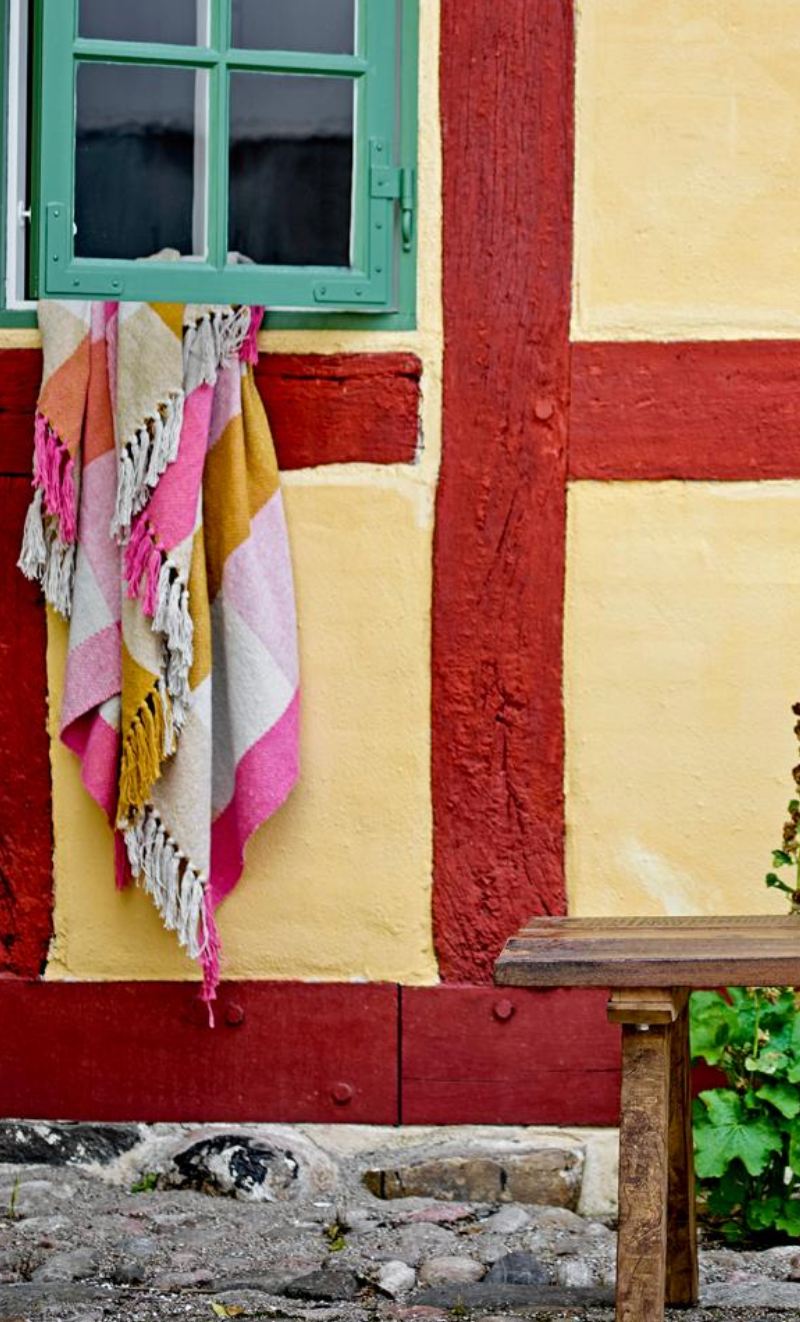 Hadley Plaid, Multicolore, Coton recyclé