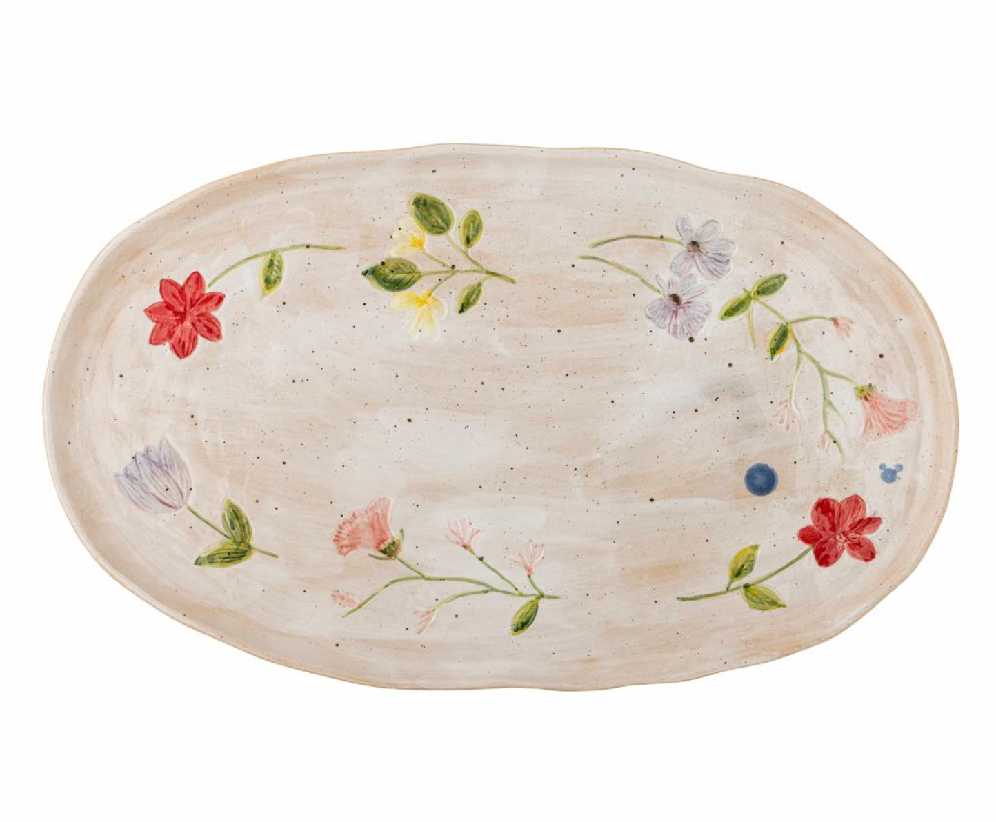 Camilla Assiette de service, Multicolore, Grès