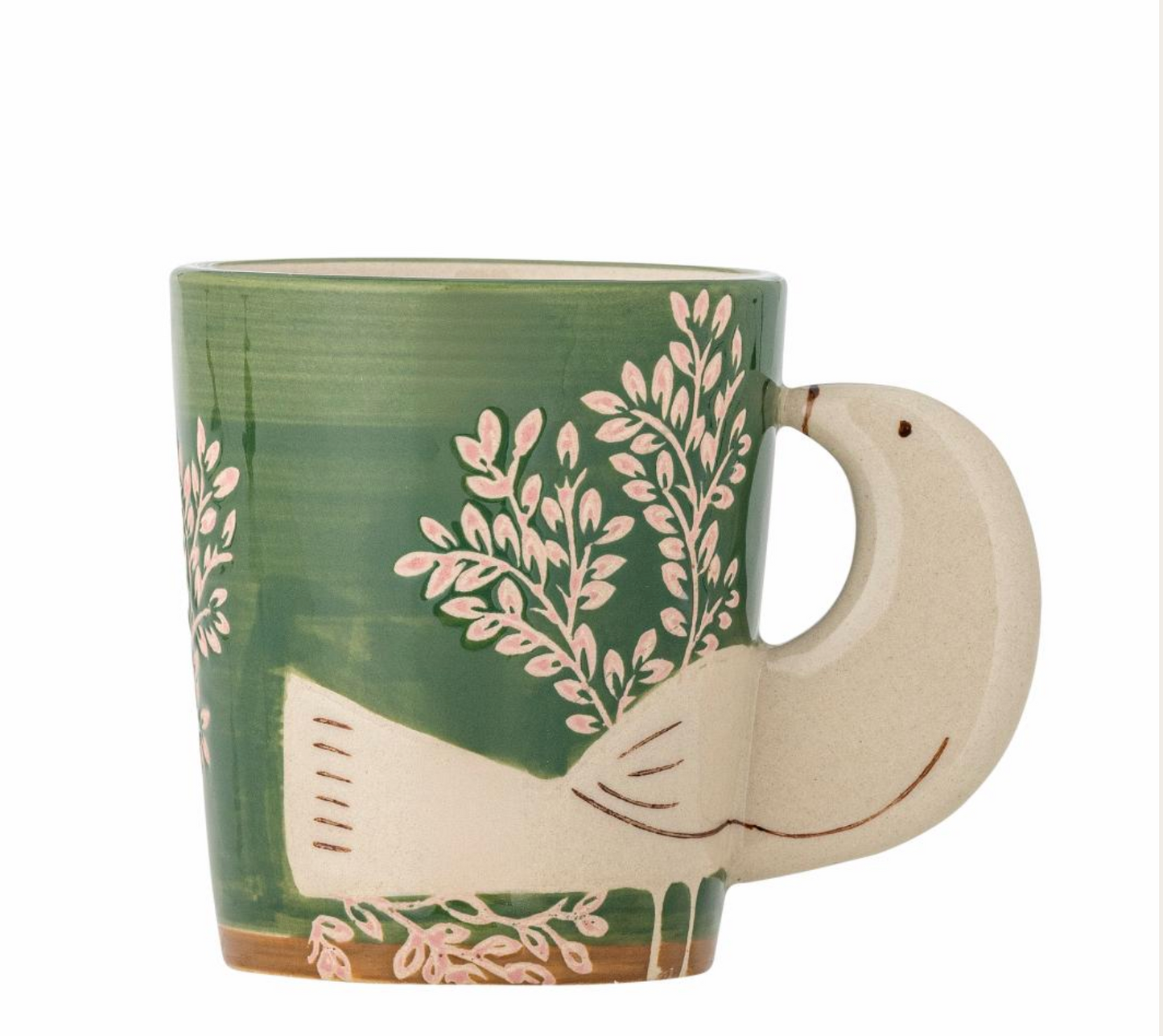 Hezha Tasse, Verte, Grès