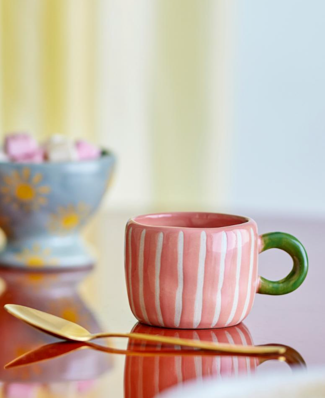 Nini Tasse, Rose, Grès