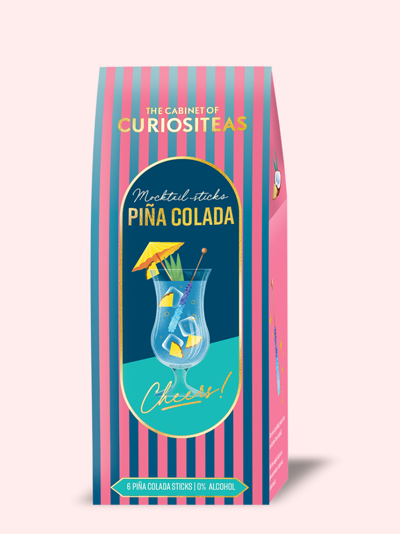 Bâtonnets pour mocktail Pina Colada (6 bâtonnets dans 1 boîte)