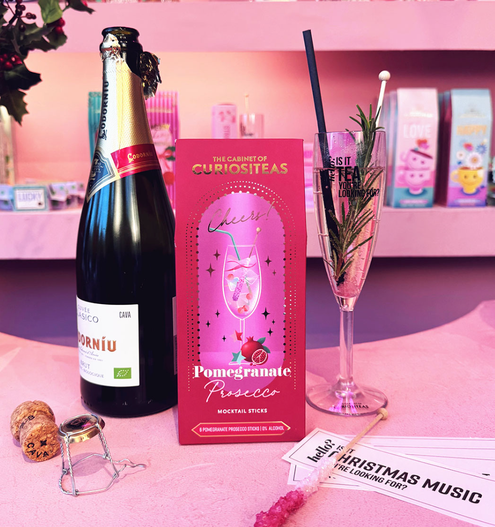 Bâtonnets de boisson Prosecco à la grenade (6 par boîte)