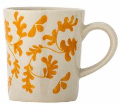 Tasse, Multicolore, Grès - Fauni  D7,5xH8,5 cm