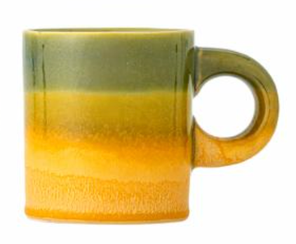 Mug, Multicolore, Grès - Joris D7xH8 cm